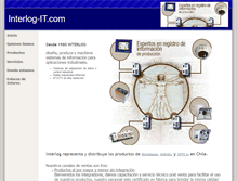 Tablet Screenshot of interlog-it.com